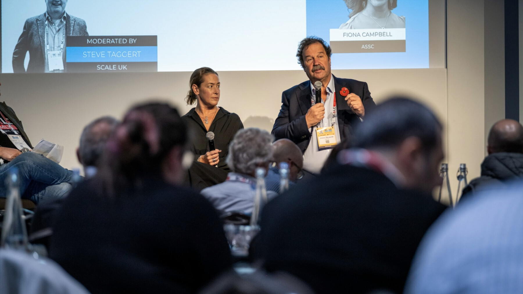 SCALE UK Regulations panel with Fiona Campbell MBE and Alistair Handyside MBE